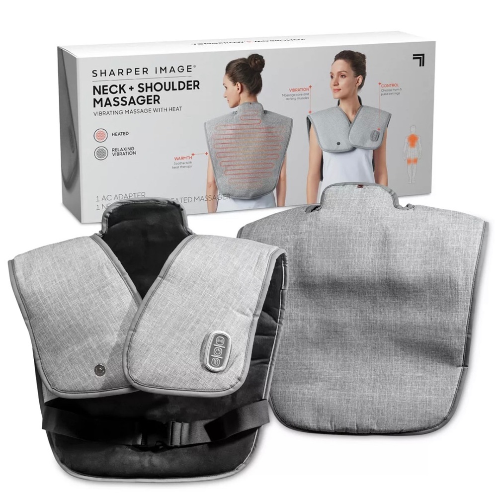 SHARPER IMAGE
Heated Neck & Shoulder Massager